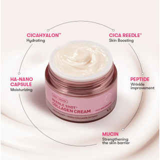 [VT] Bộ Đặc Biệt Kem Collagen Reedle Shot 50ml (Tặng Collagen Reedle Shot 2ml × 3)