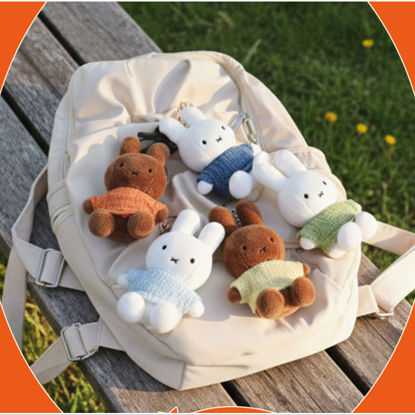 [MIFFY] Túi búp bê Tweed Vest quyến rũ 13cm (Xanh / Vàng / Xanh da trời)