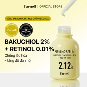 Tinh chất chiết xuất củ mài Bakuchiol Retinol thu nhỏ lỗ chân lông, làm dịu dưỡng ẩm, cải thiện kết cấu da Parnell Bakuchiol Retinol Wild Yam 2.12 Firming Serum, 30ml