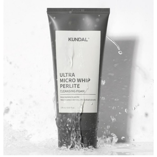 [KUNDAL] Sữa Rửa Mặt Tạo Bọt Ultra Micro Whip Pearlite (175ml) | Làm Sạch Sâu Lỗ Chân Lông