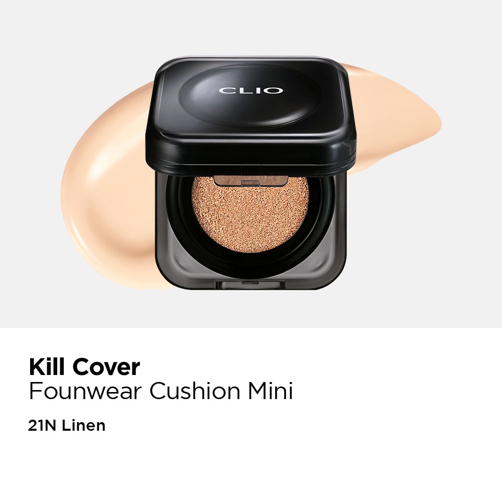 [CLIO - MINI VER NEW] Kill Cover Founwear Cushion - độ che phủ mạnh mẽ, tự nhiên và lâu trôi - 5 màu