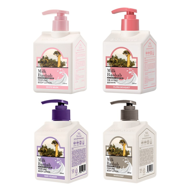 Milk Baobab Sữa Dưỡng Thể 250ml 4type