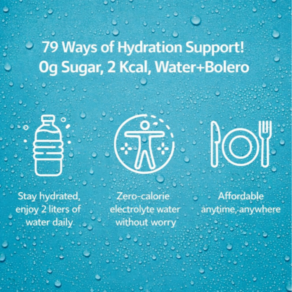 Hỗn hợp trái cây không đường Bolero 2kcal | 12 Hương Vị | Tăng cường nước Zero Sugar | Bột dưỡng ẩm ít calo | Nước giải khát trái cây làm mới | Thân thiện với Keto | #Bolero #SugarFree
