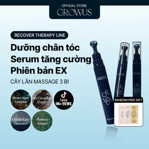 Tinh Chất Recover Therapy Hair Booster Serum EX 14ml | Giảm Rụng Tóc | Công Nghệ Biotin Spicule & Đầu Lăn Massage 3 Viên | Giúp Tóc Chắc Khỏe & Bồng Bềnh
