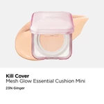 [CLIO - MINI VER MỚI] Kill Cover Mesh Glow Essential Cushion (15gX2) | Độ ẩm mịn màng, chăm sóc da thật, nhẹ, dưỡng ẩm công thức chăm sóc da — ảnh 8