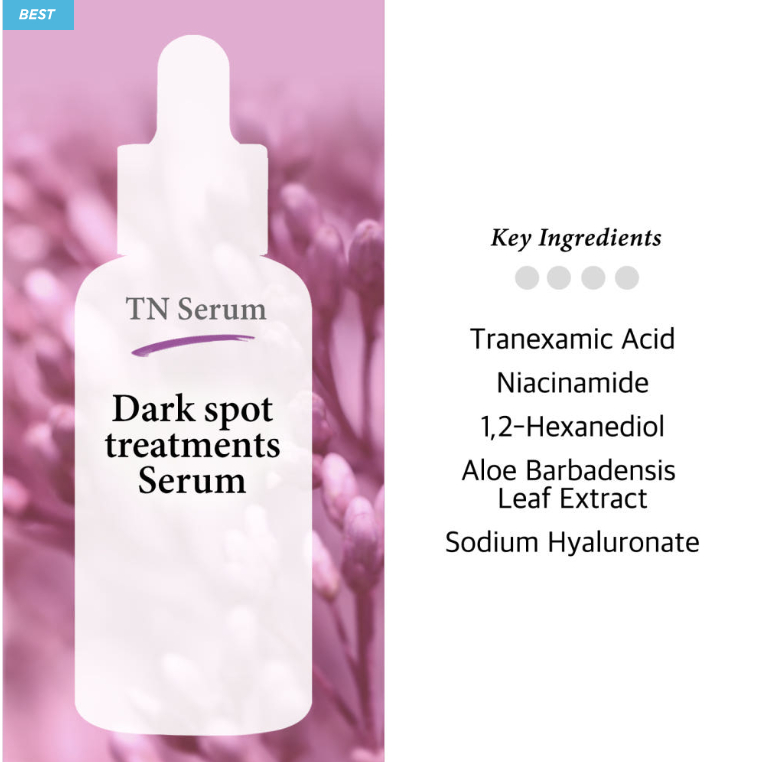 [Cos De BAHA] TN Serum (60ml) - Niacinamide & Skin Vitality for Radiant Glow