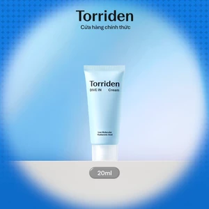 Torriden Kem dưỡng DIVE IN chứa Hyaluronic Acid, 20ml, Cream
