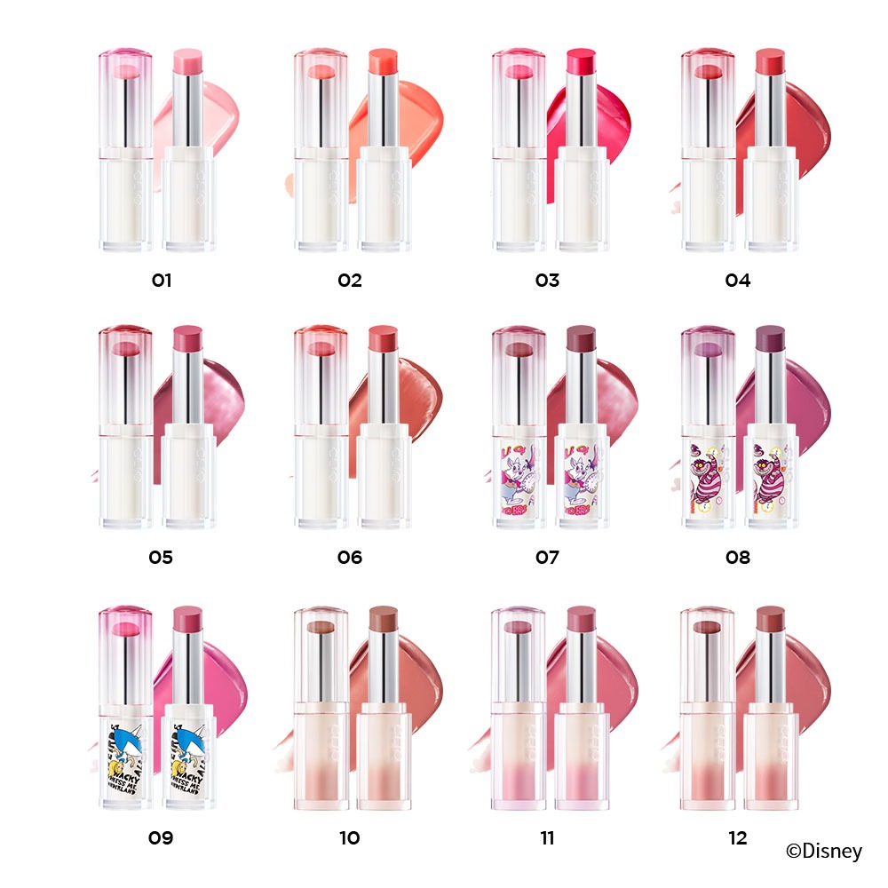 [CLIO - MÀU MỚI] Son dưỡng Crystal Glam 6 màu | Son dưỡng môi bóng môi, lâu trôi