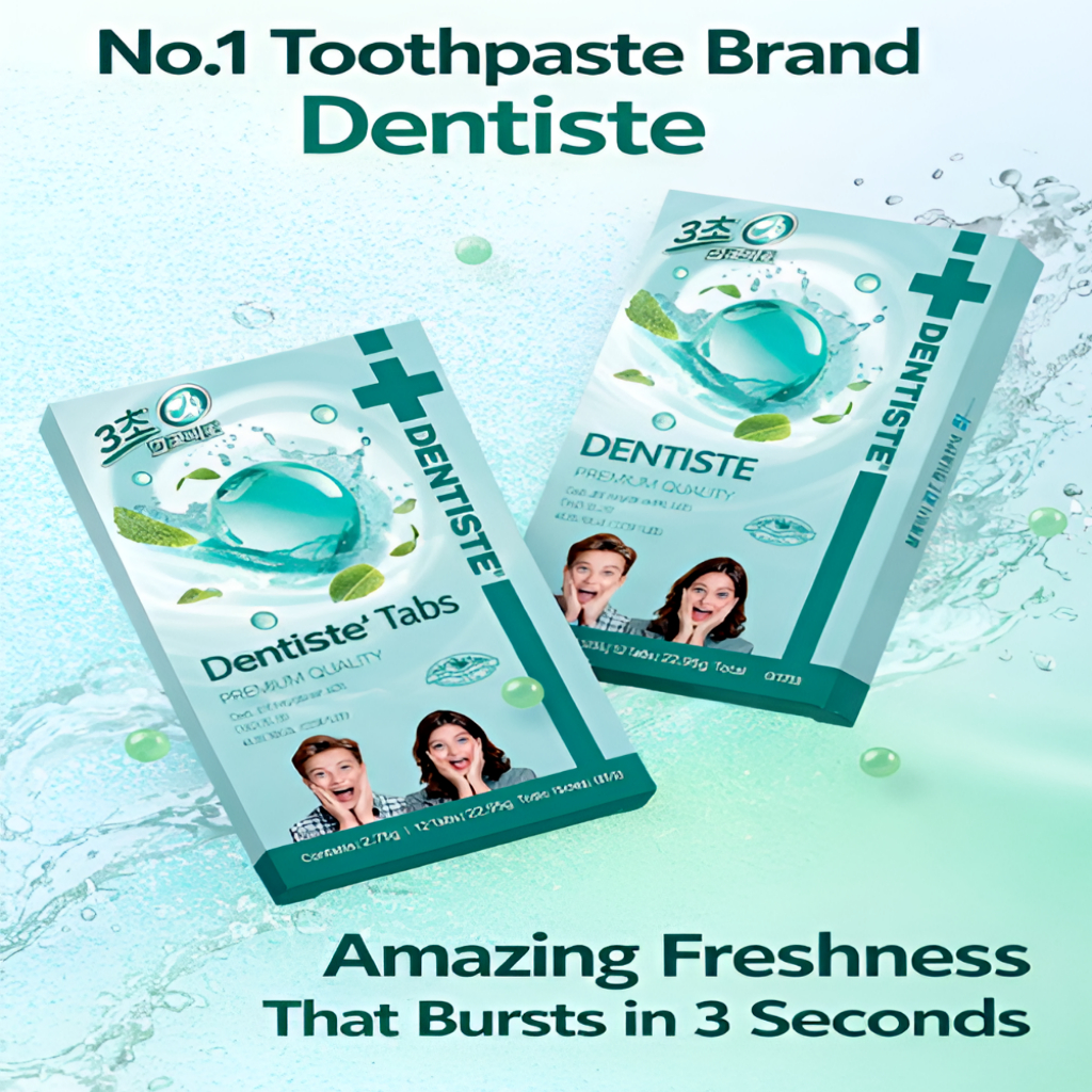 Quả bóng bạc hà Dentiste 20 chiếc x 5 gói | Olive Young Bán chạy nhất | Viên nang làm mát hơi thở Hàn Quốc | Chăm sóc hơi thở bạc hà cầm tay | Kẹo làm mới miệng không đường | Tươi