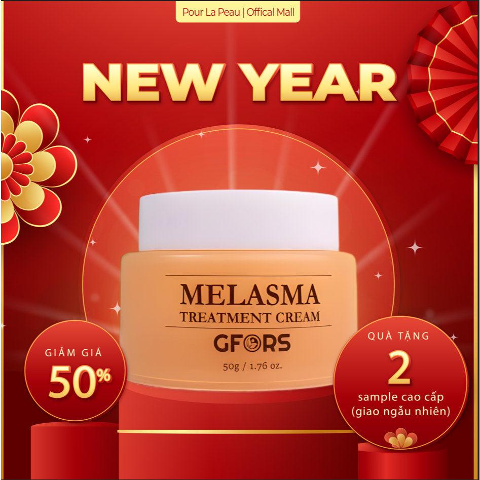 GFORS Kem Dưỡng Melasma Treatment Cream 50g – Làm Mờ Đốm Sạm & Cải Thiện Sắc Tố Da