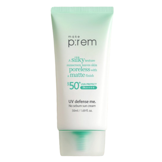 Makeprem Kem chống nắng UV Defense Me No Sebum 40ml