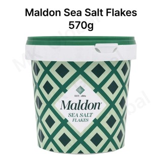 MALADON SEA SALT 570G Muối biển Maldon 570g | Muối vảy tự nhiên | Gia vị cao cấp cho đầu bếp | Sea Salt Flakes nhập khẩu