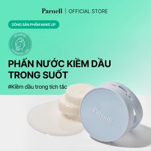 Phấn nước kiềm dầu trong suốt Hyaluronic Acid, Mineral Water, Collagen cấp ẩm, da khô ráo ngay sau khi dặm Parnell Glacial Biome Water No-Sebum Cushion 10g