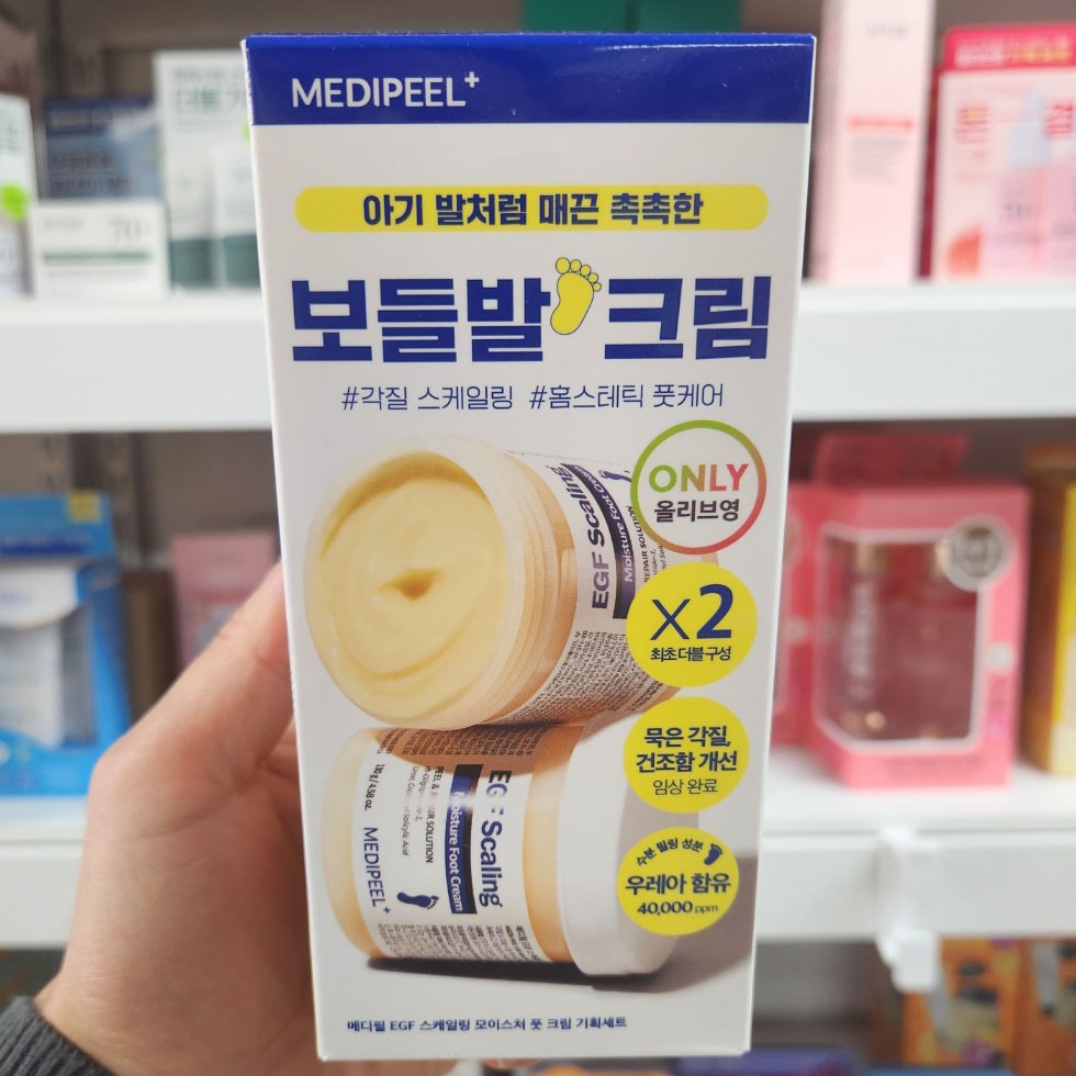 PHIÊN BẢN OLIVE YOUNG: EGF Scaling Moisture Foot Cream 130g (Chăm sóc da Hàn Quốc, Làm đẹp Hàn Quốc, K-Beauty)