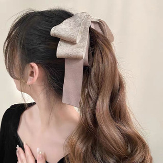 Kẹp tóc đuôi ngựa, kẹp dọc cao cấp dày dặn, kẹp tóc chuối phong cách tiểu thư phụ kiện tóc nữ