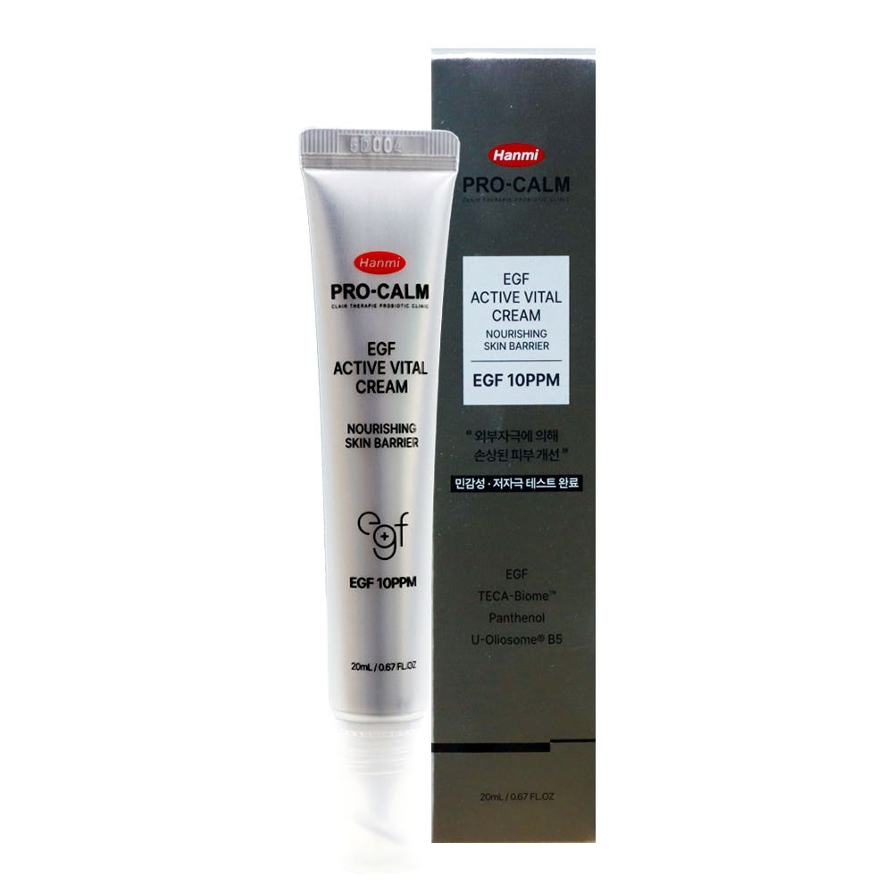 Kem dưỡng da Hanmi Pro-Calm EGF Active Vital 20ml | Phục hồi da Panthenol Rejuvenex