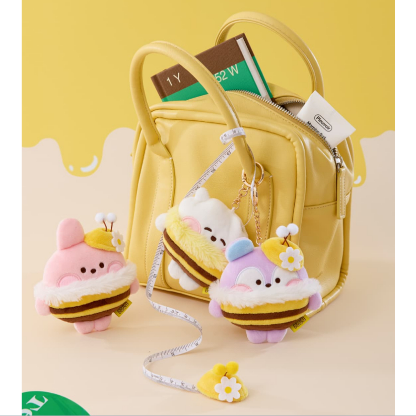 [LINE FRIENDS] Túi đo băng ong mật BT21 quyến rũ (Koya / RJ / Shooky / Mang / Chimmy / Tata / Cooky)