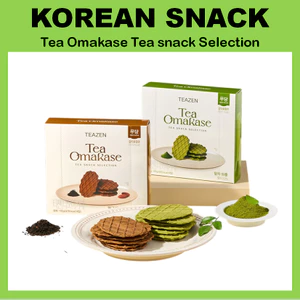 Trà Omakase Tea Snack Selection 110g (Matcha / Earl grey Almond)