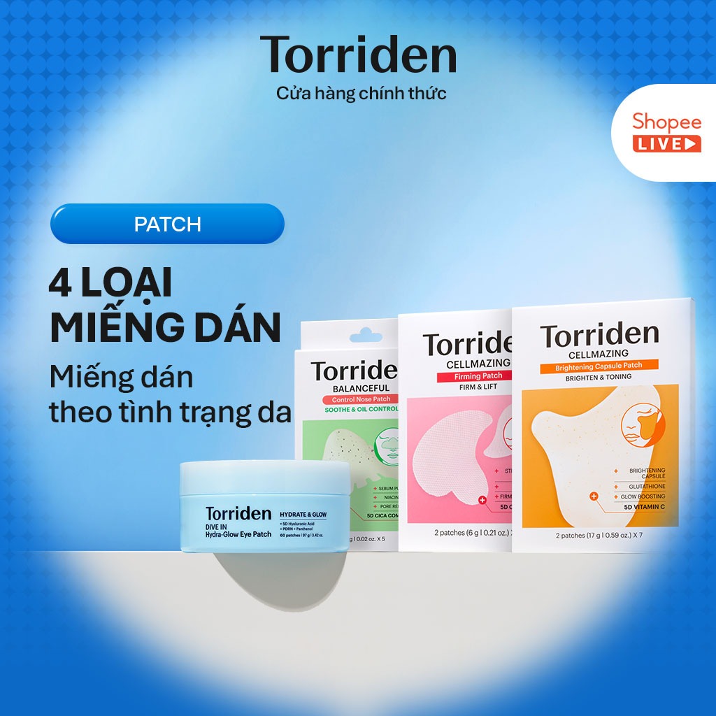 [Torriden x Lucie] 4 LOẠI MIẾNG DÁN - Chọn miếng dán (GIFT: Vita Patch 1ea)