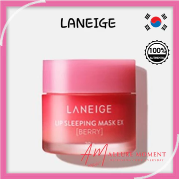 [Laneige] Mặt nạ ngủ môi EX Berry 20g | Mặt nạ môi qua đêm Hàn Quốc | Phức hợp trái cây Berry dưỡng ẩm