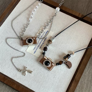 Dây chuyền hợp kim hình máy ảnh cá tính vintage retro cổ điển