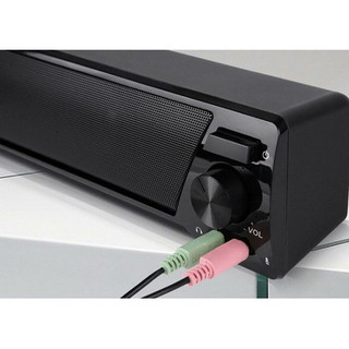 Loa Soundbar để bàn Britz BA-R9 | Thanh âm thanh màn hình 2.0CH 6W để thiết lập bàn làm việc