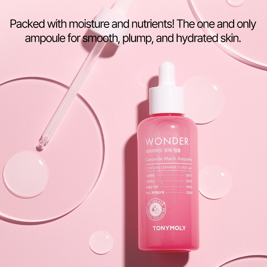 TONYMOLY Serum dưỡng ẩm Wonder Ceramide Mochi Ampoule 100ml