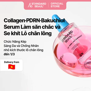 Serum dưỡng săn chắc da, se khít lỗ chân lông Collagen PDRN Bakuchiol (30ml)