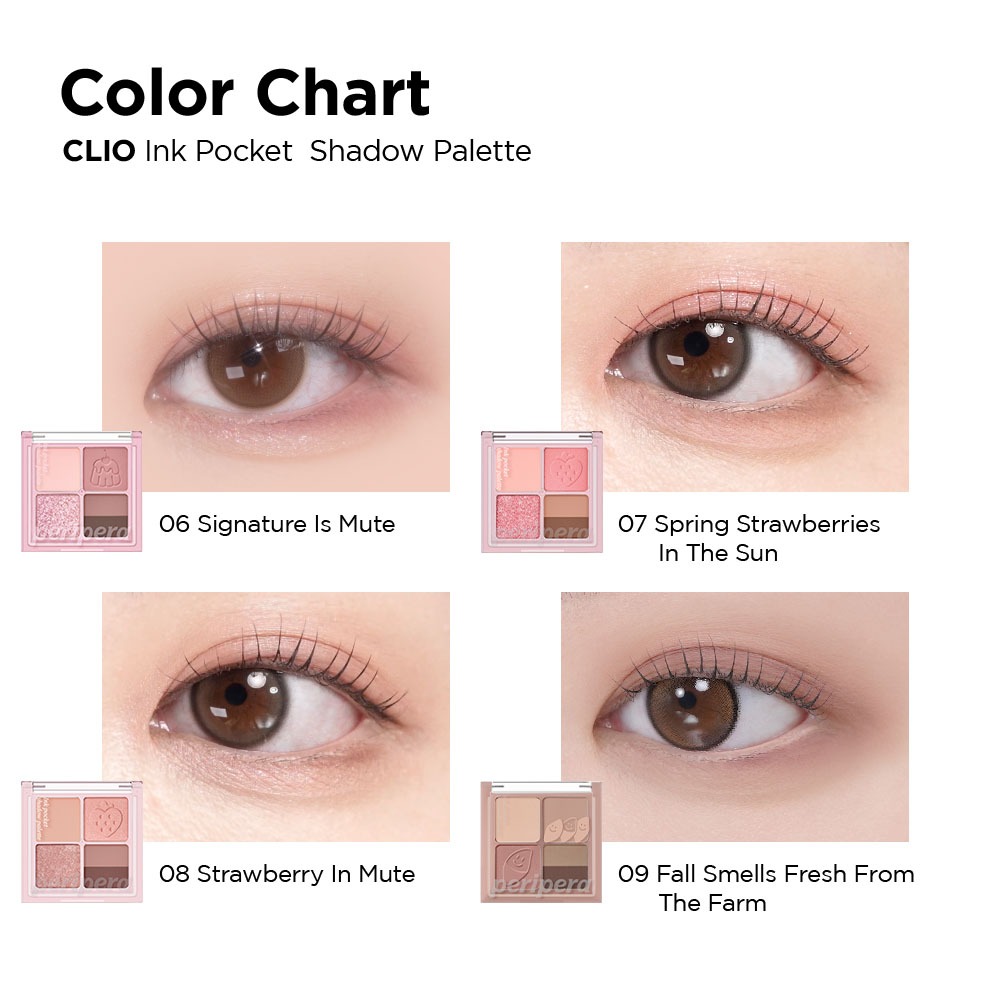 [PERIPERA]🩷 PALETTE SHADOW INK POCKET - 6,4 g / Net Wt. 0,22 Oz.
