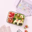 Hộp cơm trưa trong suốt To-Go 3 ngăn 750ml (LCB501)