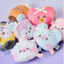 Kẹp tóc sang trọng ngẫu nhiên BT21 Minini Ruy băng U BTS (mù)