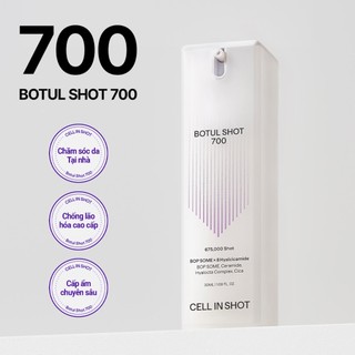 [CELL IN SHOT] Serum Vi Kim Botul Shot 100 50ml / 700 30ml se khít lỗ chân lông, nâng cơ, giảm nếp nhăn, tăng hấp thụ dưỡng chất
