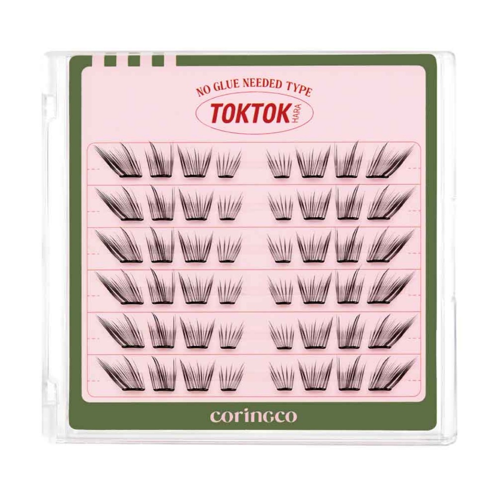 [CORINGCO] PONY PICK Toktokhara Không Keo Lông Mi / Hàng Ngày Tự Nhiên