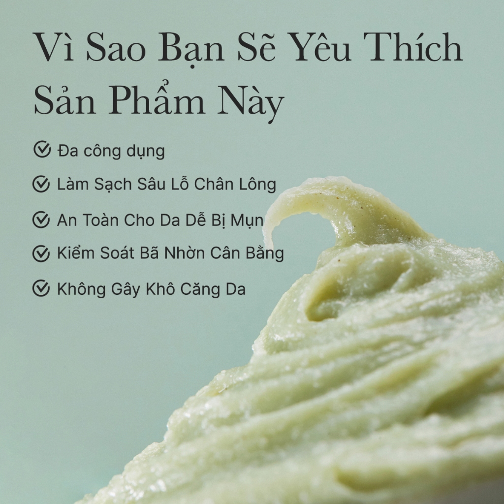 [Arencia X KOL] Sữa rửa mặt Mochi gạo xanh tươi 120g | Làm sạch, Cấp ẩm, loại bỏ mụn đầu đen