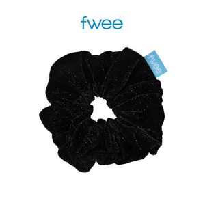 fwee Pearl Velvet Scrunchie
