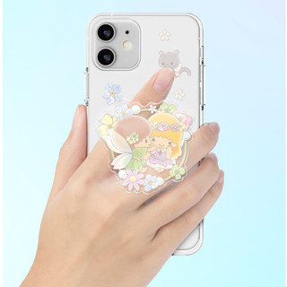 Sanrio - hộp đựng thạch trong suốt chủ đề cổ tích + bộ tok tương thích cho iphone galaxy