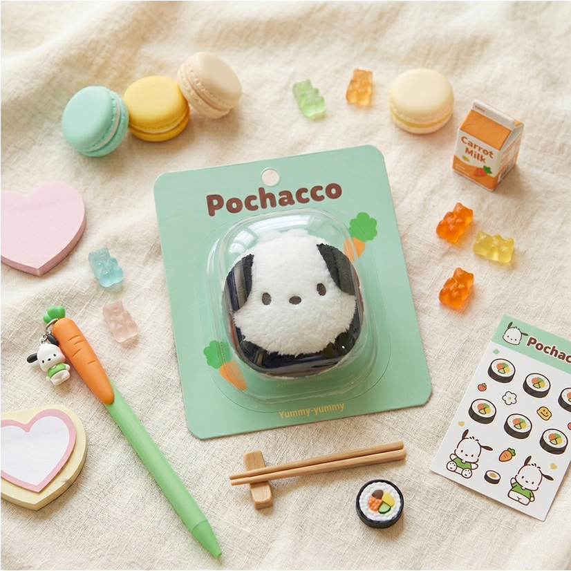 [SANRIO] Dòng hộp cơm trưa Sanrio Túi quyến rũ 8cm (Pochacco / Kuromi / Cinnamoroll / Kitty / Pompompurin / Mymelody)
