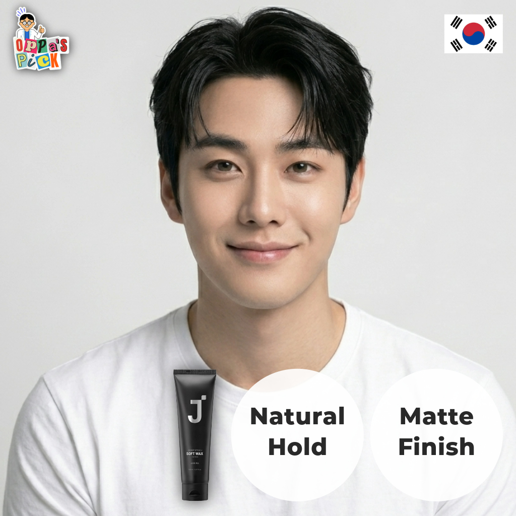 [J-SOOP] Style J Professional Soft Wax 150ml | Flexible Hold & Natural Matte Finish