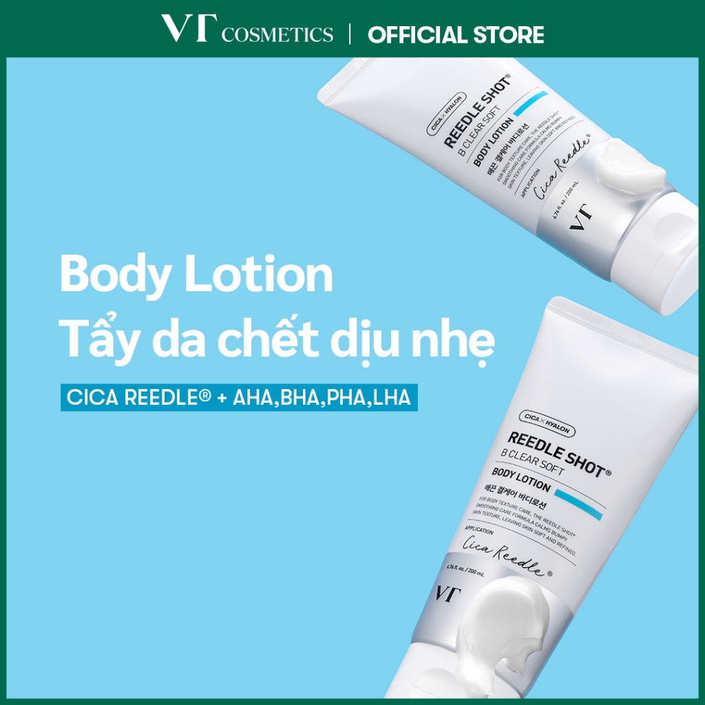 [VT] Kem dưỡng thể làm mềm da Reedle Shot B Clear 200ml [Flagship chính thức]