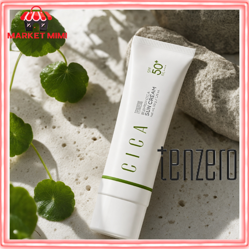 Kem chống nắng TENZERO Blemish Cica SPF50 + PA + + + + Kem chống nắng K-Beauty #TENZERO #CicaSunCream #SPF50 #PA++++ #KBeauty #Sunscreen #UVProtection #SoothingCare #Korean