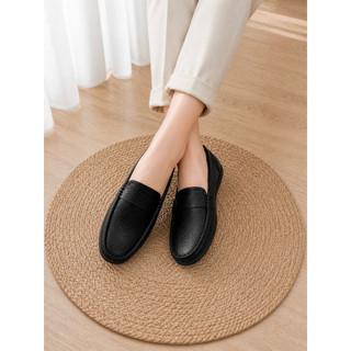 Giày Pan Mọi  "Đi Như Không Đi" - Da mềm mại êm ái , cao 2cm , BH 12 tháng
