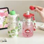 Bình Nước Nhựa Nắp Táo 600ml Siêu Cute – Có Lõi Lọc Tiện Lợi