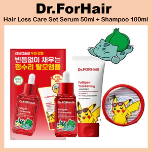 Bộ chăm sóc rụng tóc Dr.ForHair Serum 50ml + Dầu gội 100ml + Túi nhựa PVC (Dr.FORHAIR)