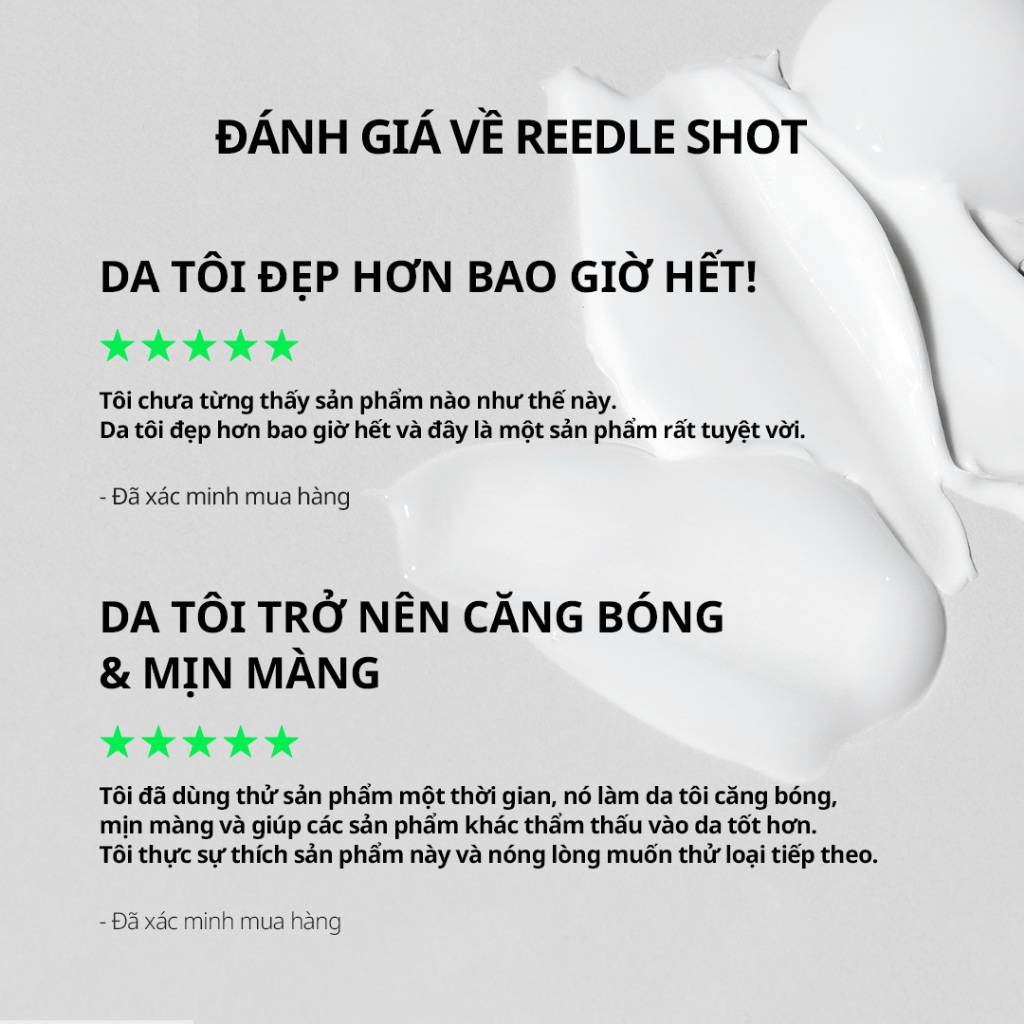 [KOL LIVE] [VT] Mặt nạ 2 bước Reedle Shot 10EA (50/100/300/700) Chăm sóc da, Mặt nạ all-in-one [Flagship chính hãng]