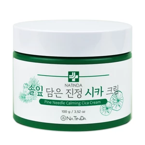NATINDA Pine Needle Calming Cica Cream 100g Kem dưỡng ẩm làm dịu Chăm sóc da nhạy cảm Kem dưỡng ẩm