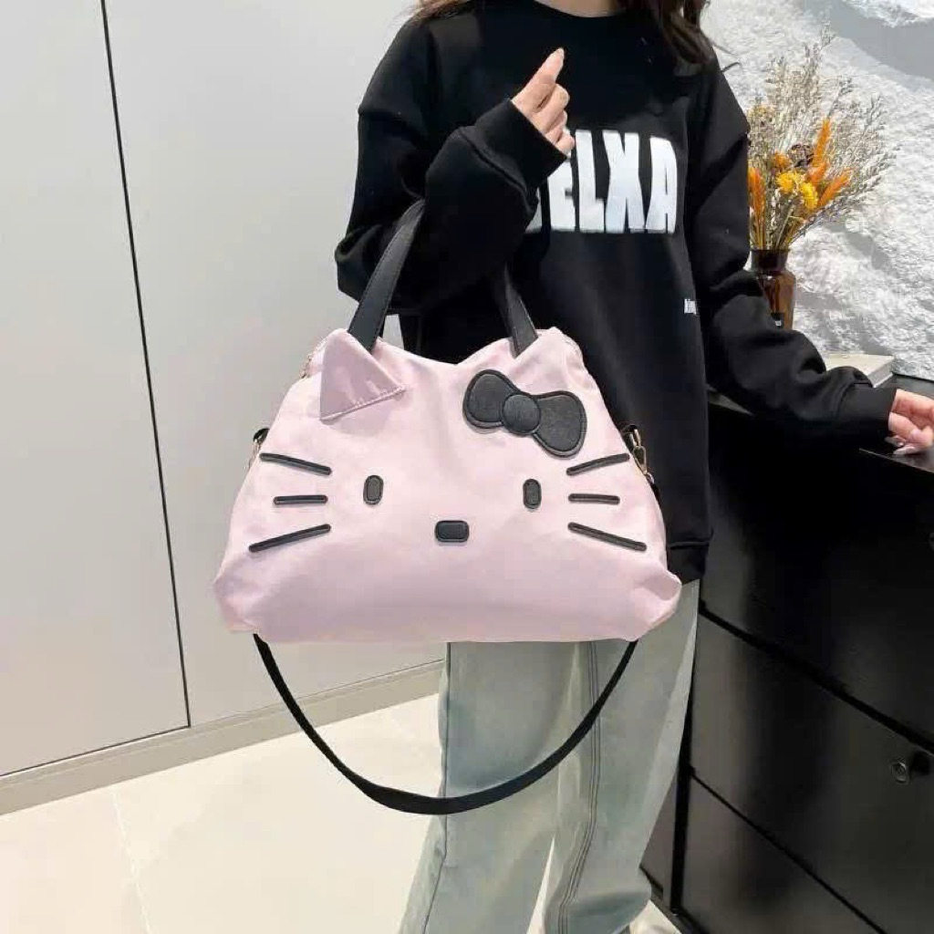 Túi Xách Kitty Form To – Túi Đi Tập, Đi Chơi Siêu Cute Cho Nữ