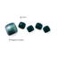 Móng Chân Gel Cao Cấp Ohora P Cressida 30 Miếng | Hiệu Ứng Teal Galaxy Magnetic