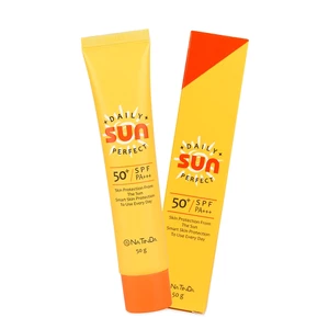 Kem chống nắng hoàn hảo hàng ngày NATINDA SPF50 + PA + + 50g Kem chống nắng nhẹ Chống tia cực tím Kem chống nắng dưỡng ẩm