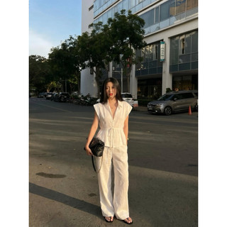𝙔𝙀𝙉 𝙏𝙊𝙋 - Áo Linen Tay Hến