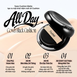 [SET] All-Day Cover Black Cushion + SPA Glowing UV Tone UP Base